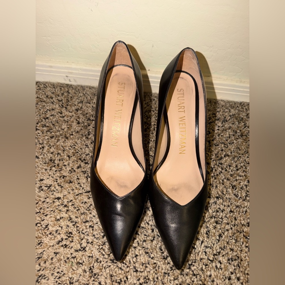 Black Stuart Weitzman heels